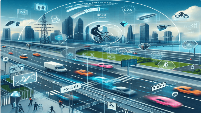 Speed Estimation and Direction Detection using YOLOv8